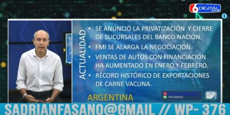 Argentina frente a la privatización del Banco Nación, el impacto macroeconómico y las negociaciones con el FMI para un nuevo acuerdo imagen-3