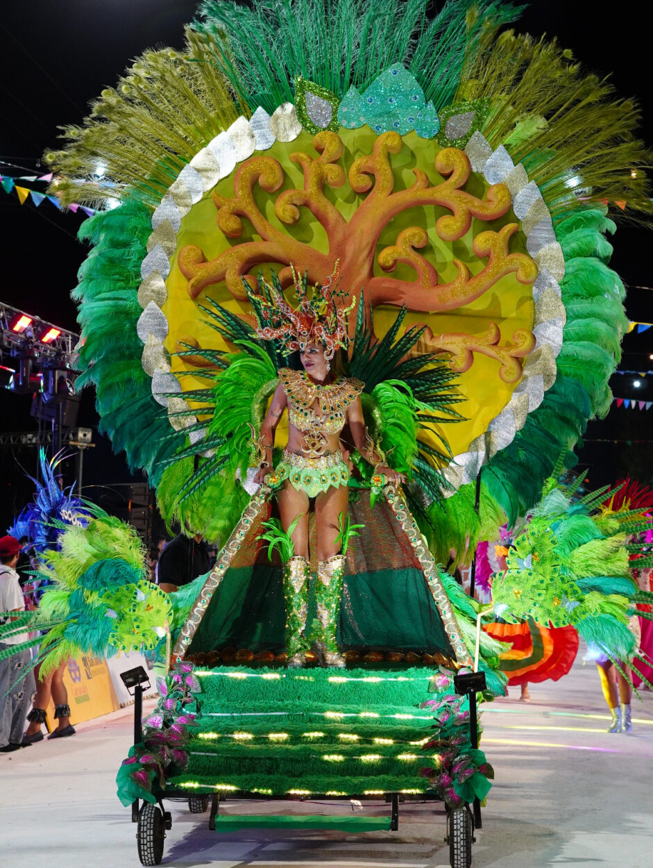 Carnavales Misioneros: Municipios viven a pleno las noches del desfile que se llenan de brillo, música, baile y alegría imagen-6