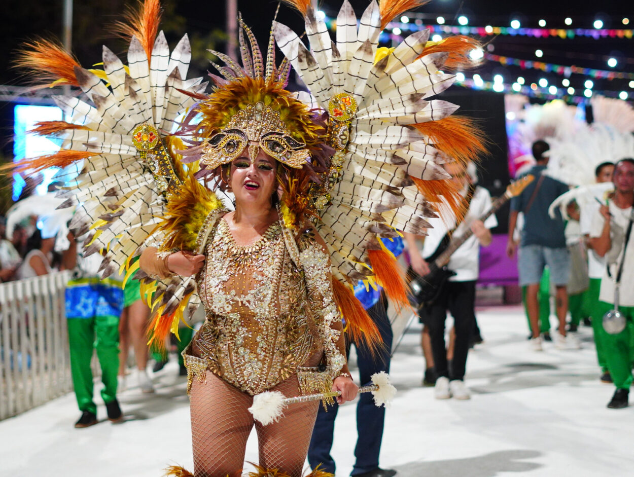 Carnavales Misioneros: Municipios viven a pleno las noches del desfile que se llenan de brillo, música, baile y alegría imagen-1