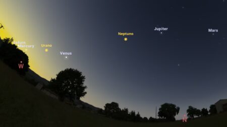 Alineación de 7 planetas: cómo ver esta noche el fenómeno astronómico que no se repetirá hasta dentro de 467 años imagen-3