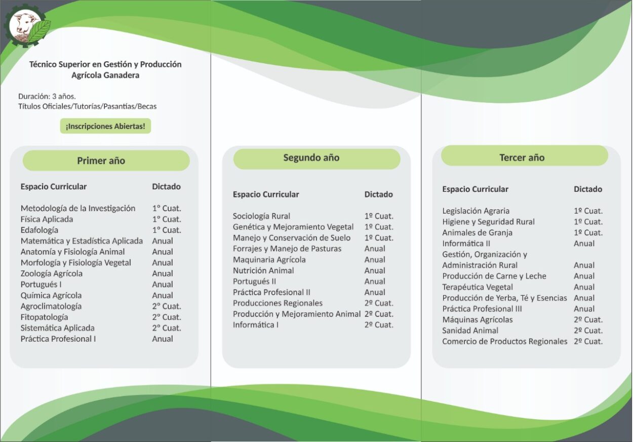 Carreras enfocadas en lo socio productivo, en el Instituto de Educación Superior en Tecnologías Agroalimentarias imagen-2