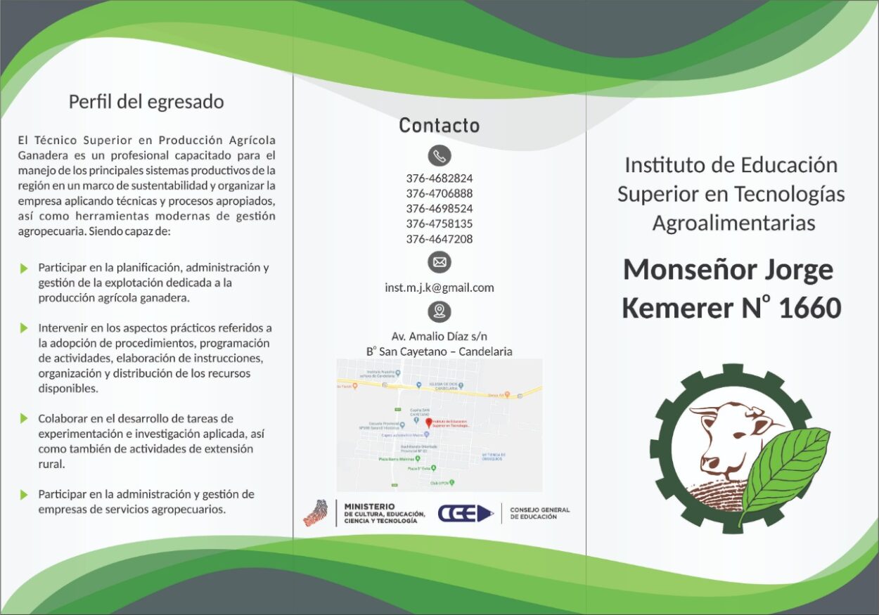 Carreras enfocadas en lo socio productivo, en el Instituto de Educación Superior en Tecnologías Agroalimentarias imagen-4