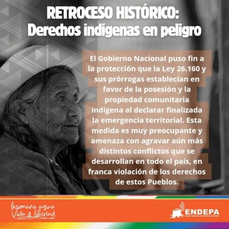 Retroceso histórico: Derechos indígenas en peligro imagen-4