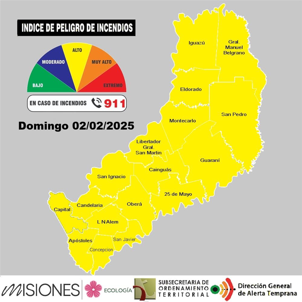 Peligrosidad de incendios alta y un lunes agobiante imagen-13