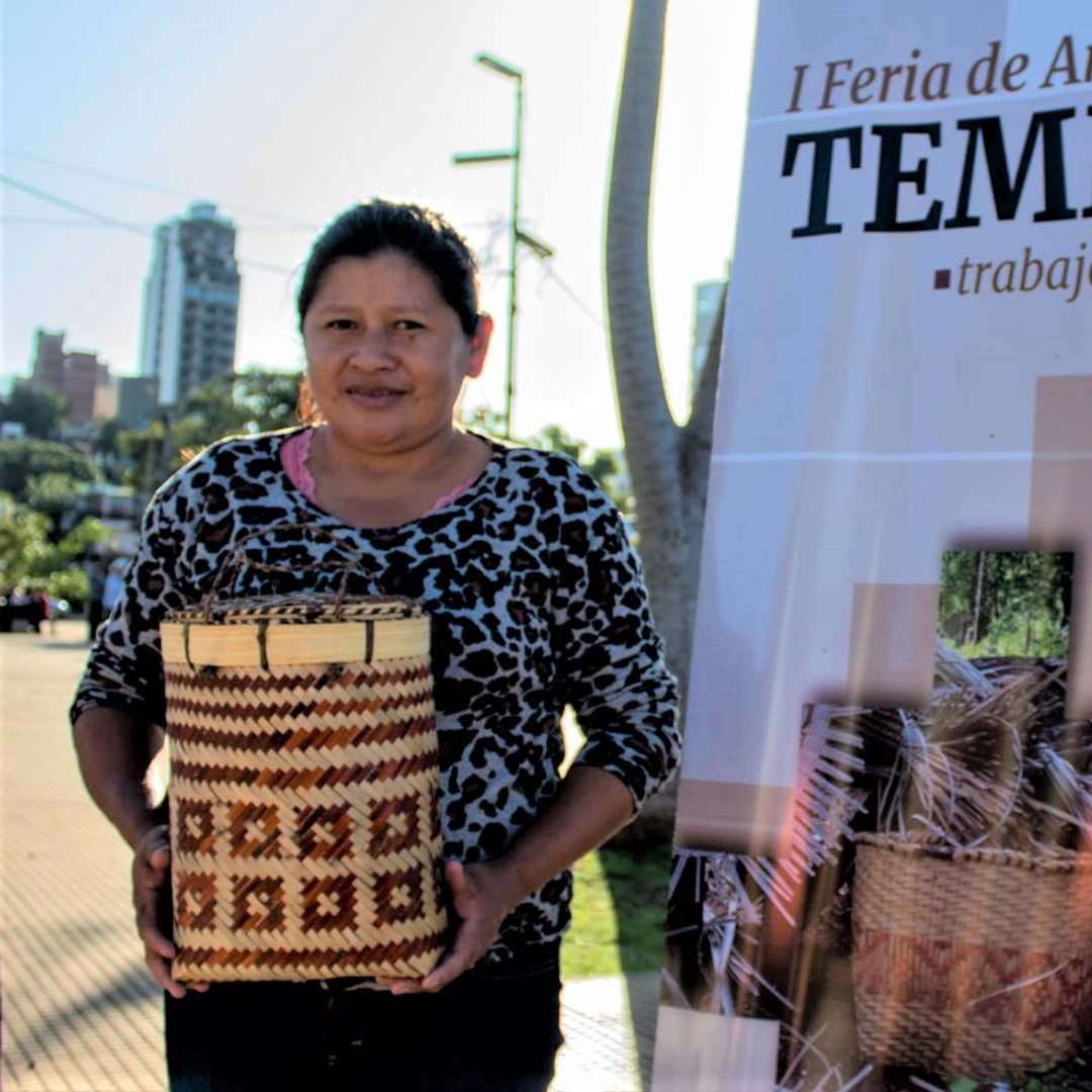 El arte mbyá se expone en la Fiesta Nacional de las Artesanías de Entre Ríos imagen-1