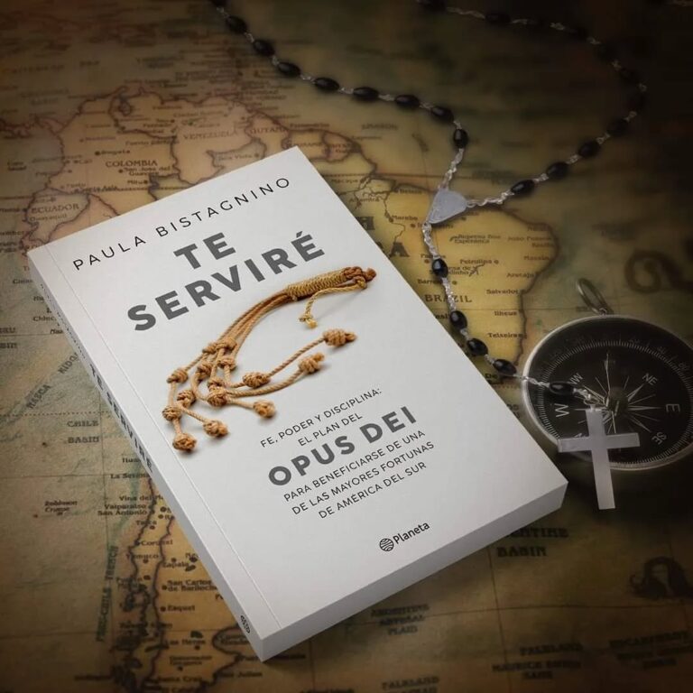 "Te serviré" de Paula Vistano: Bondarenco recomendó la investigación sobre el opus dei y su influencia en el poder de Argentina imagen-46