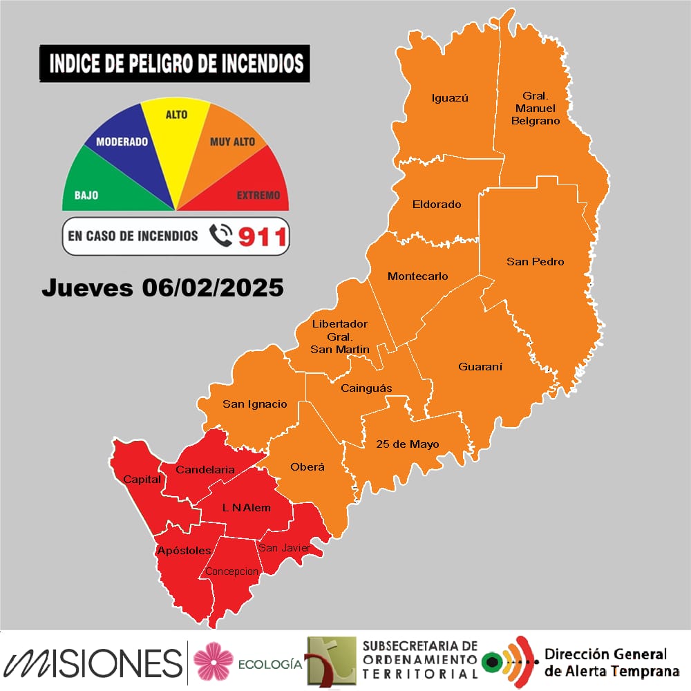 Misiones en alerta: índice extremo en zona sur imagen-6