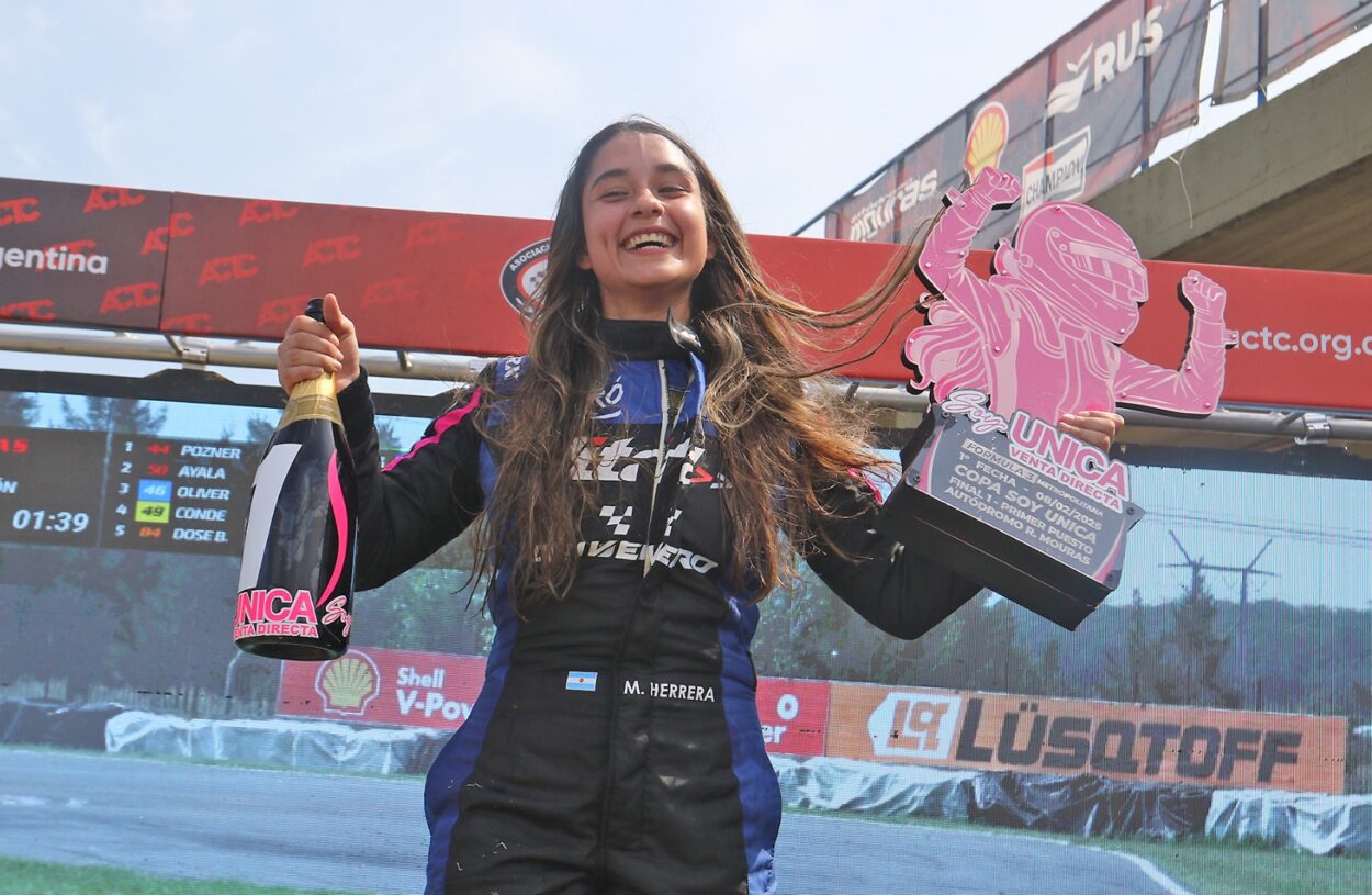 Automovilismo: Mairú Herrera fue 10ma en la primera final de la F3 Metropolitana y ganó la Copa Soy única imagen-1