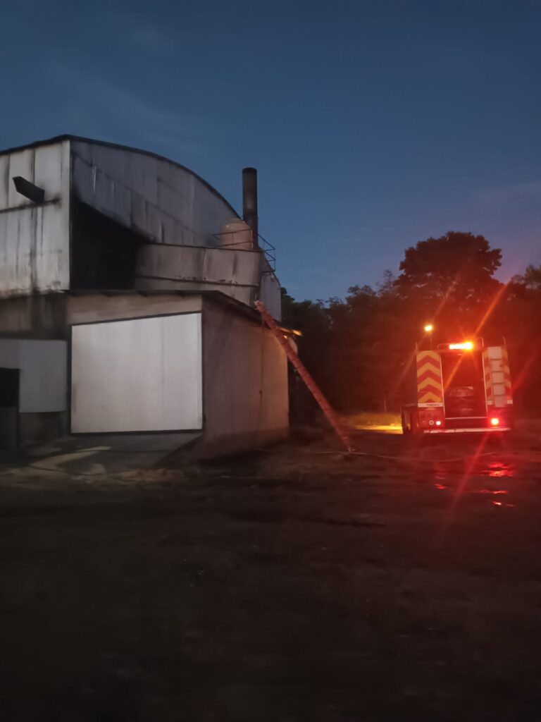 Se incendió el depósito de un aserradero en Panambí imagen-14