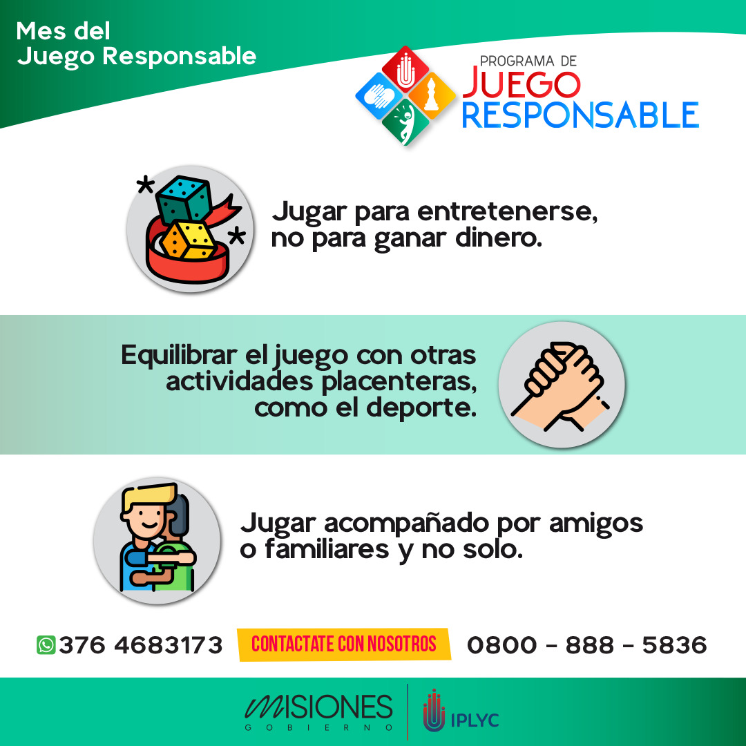 La Provincia impulsa actividades para promover el Juego Responsable imagen-2