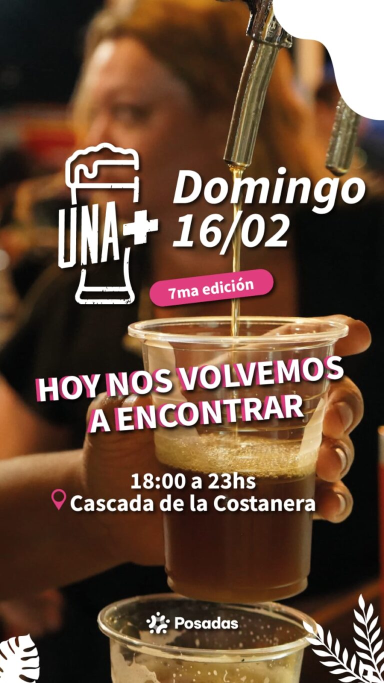 "Una+", el festival de cerveza artesanal más convocante de la región, este domingo imagen-34
