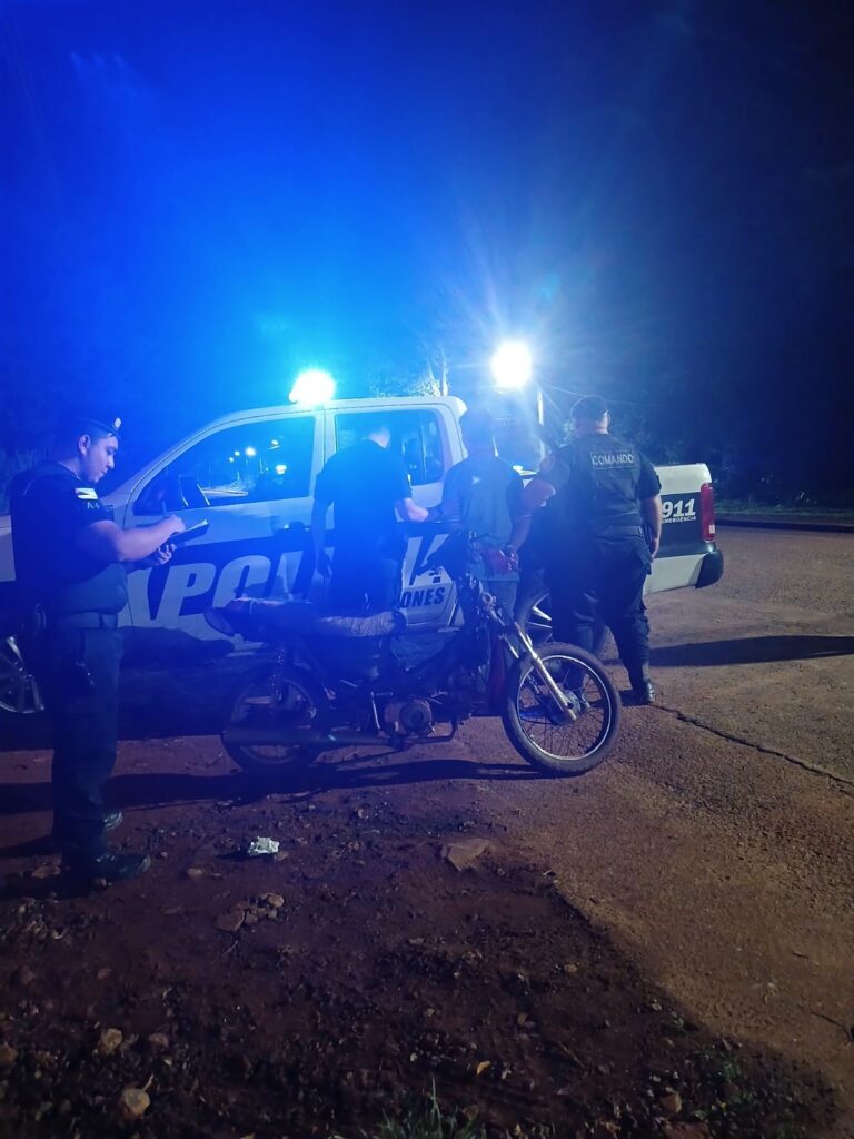 Prevención Nocturna en Misiones: cuatro detenidos por diferentes ilícitos y dos vehículos recuperados imagen-26