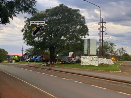 "Precio digno": productores yerbateros siguen a la vera de la ruta en Jardín América imagen-7