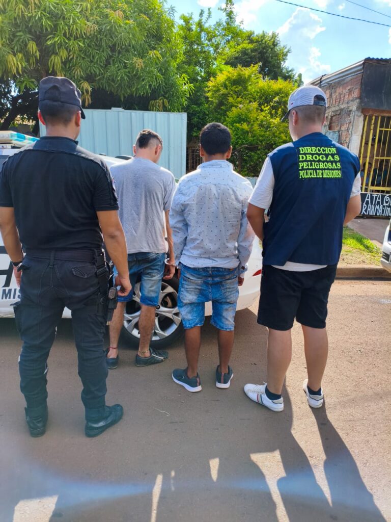 Entrega frustrada: detuvieron en Posadas los “Doble A”, presuntos "narcodeliverys" imagen-1