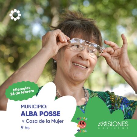 Al retomar su recorrido por la provincia el programa "Mirar Mejor" llegará este miércoles a Alba Posse imagen-3