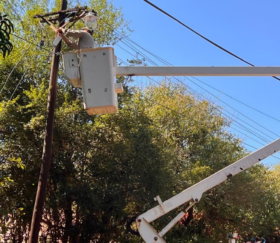 Energía de Misiones mejora alumbrado público en puntos estratégicos de Candelaria imagen-2