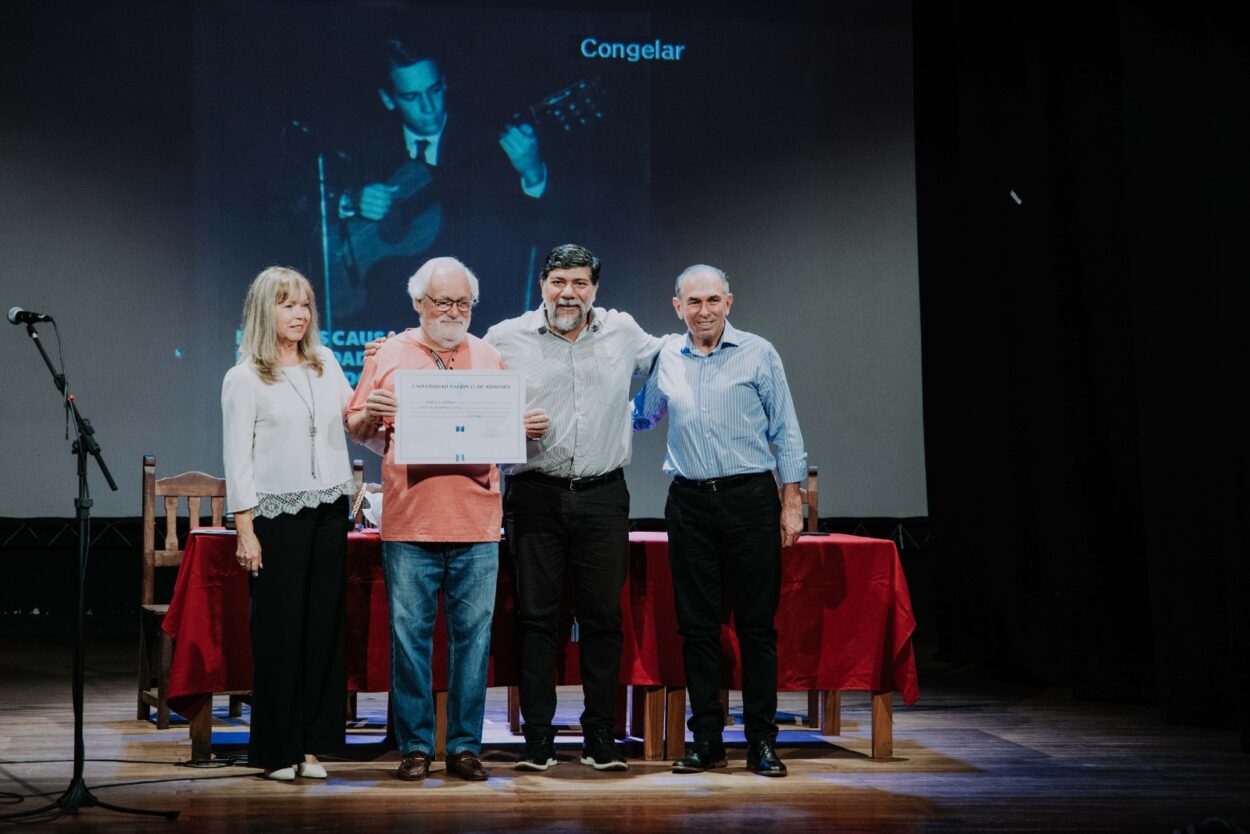 El músico y compositor Jorge Cardoso recibió el título "Dr Honoris Causa" de la Universidad Nacional de Misiones imagen-6