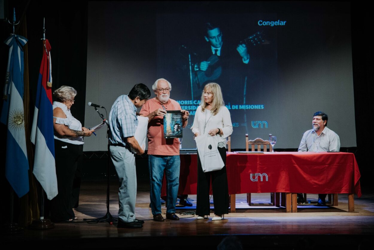 El músico y compositor Jorge Cardoso recibió el título "Dr Honoris Causa" de la Universidad Nacional de Misiones imagen-8