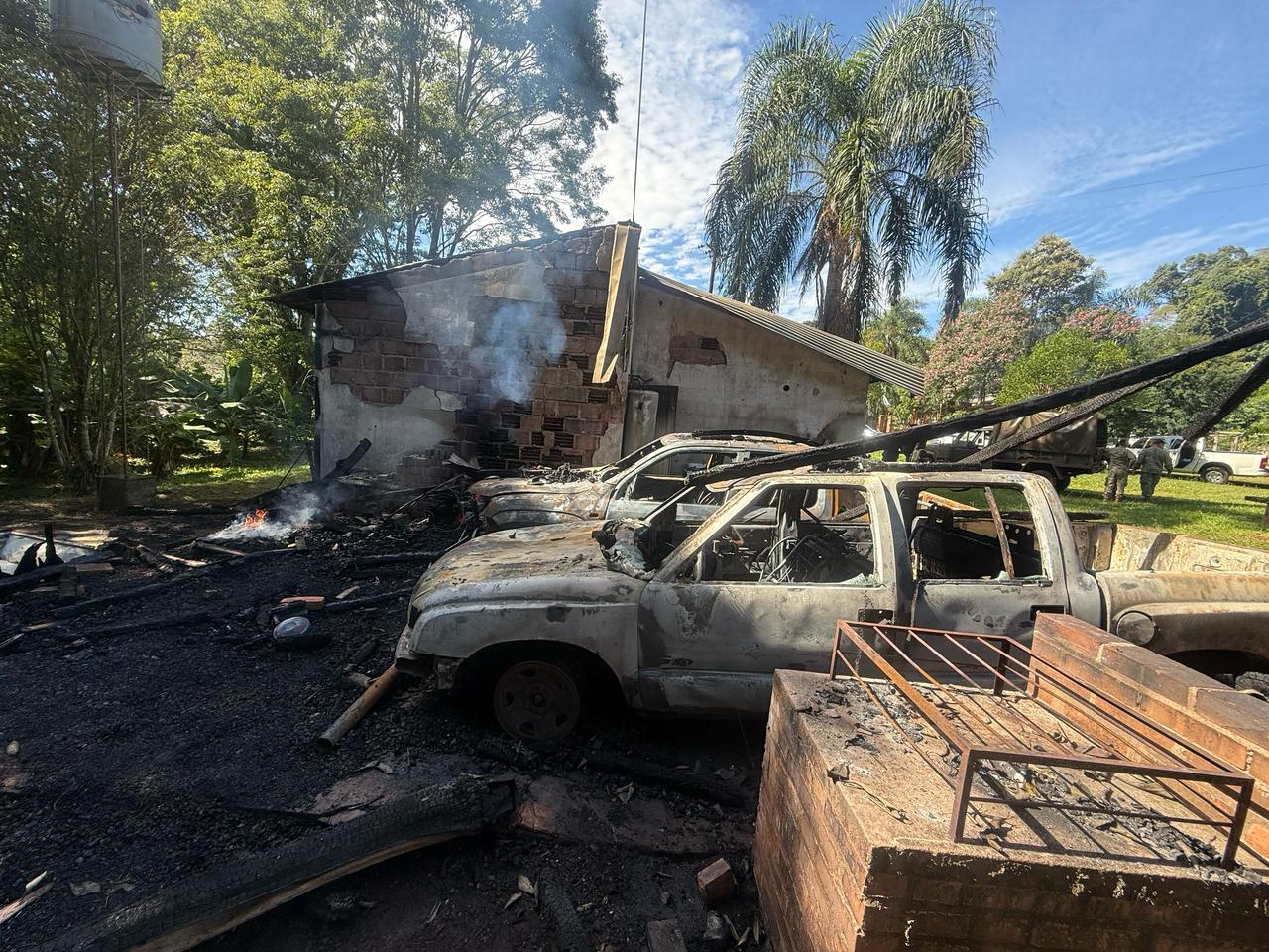 El incendio del Destacamento de Guardaparques comenzó por un desperfecto mecánico imagen-7