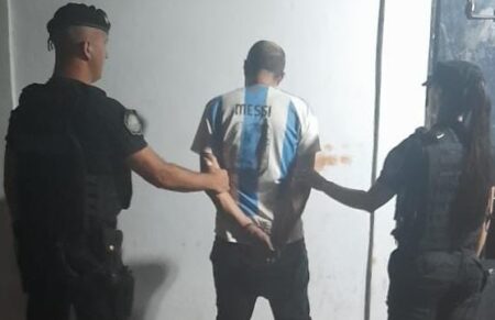 Nuevamente tras las rejas: salió de la cárcel y agredió a su madre imagen-5