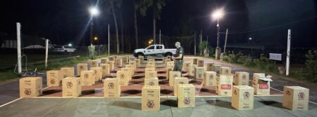 Allanan una finca de Eldorado donde acopiaban paquetes de cigarrillos ingresados ilegalmente imagen-8