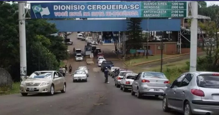 En Brasil dicen que Argentina quiere construir "un muro" en la frontera de Misiones con el Estado de Santa Catarina imagen-6