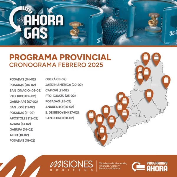 En febrero, el programa "Ahora Gas" continúa recorriendo la provincia imagen-2