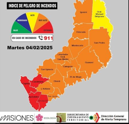 Tiempo: las altas temperaturas podrían llegar a los 44° de térmica en Posadas imagen-2