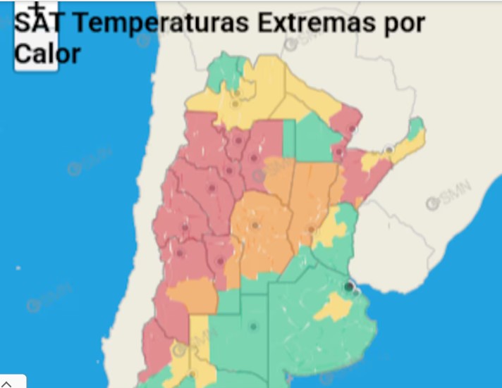 Calor: el SMN anuncia una alerta amarilla para Misiones y otras provincias del Norte imagen-2