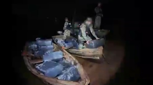 Secuestran en la zona de Puerto Rico una tonelada de marihuana imagen-2