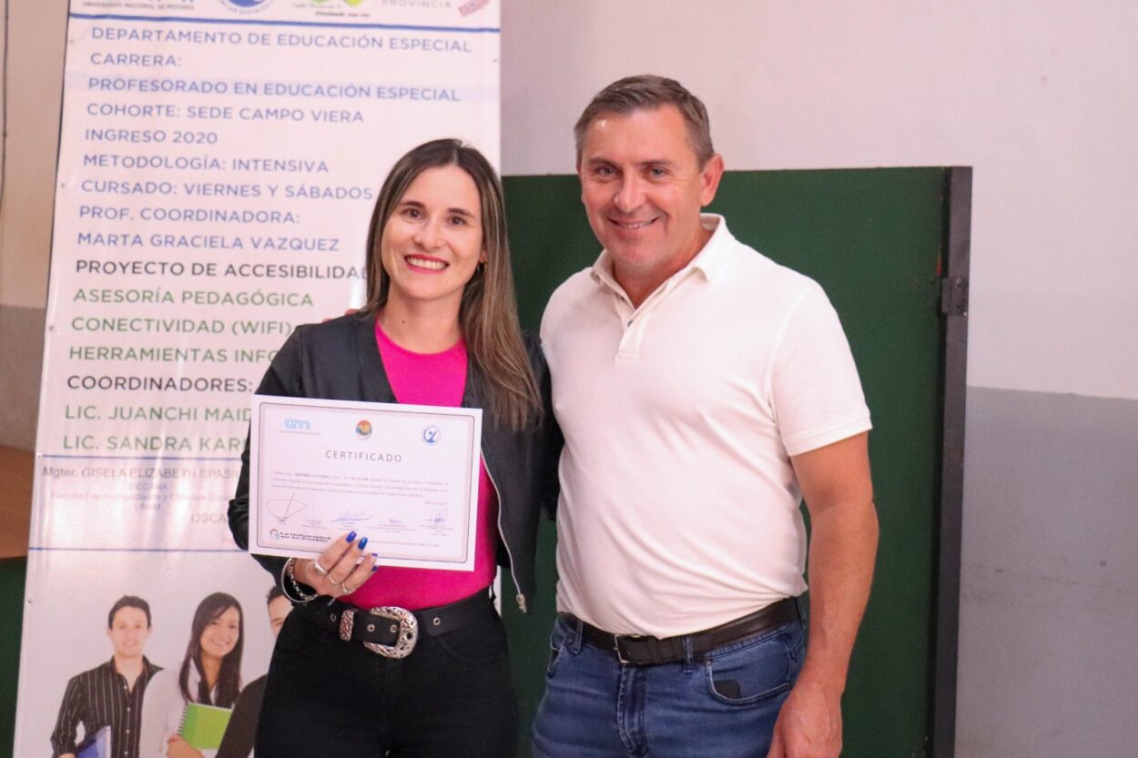 Con la sinergia entre Unam y Codeim, egresó la primera promoción del Profesorado en Educación Especial en Campo Viera imagen-14