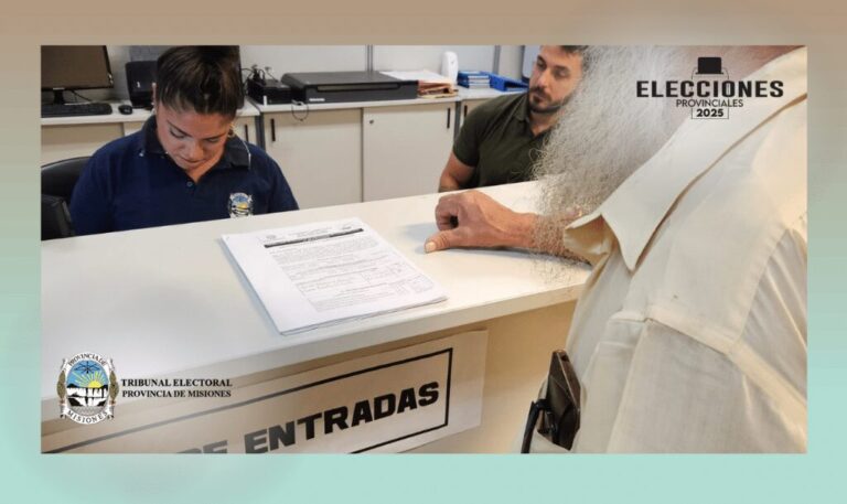 Elecciones Legislativas 2025: un total de tres Frentes y 10 partidos se inscribieron en el Tribunal Electoral Misiones Elecciones Legislativas 2025: un total de tres Frentes y 10 partidos se inscribieron en el Tribunal Electoral Misiones imagen-27