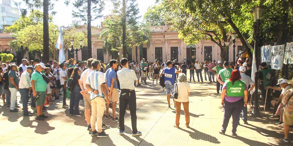 "Marchamos con los jubilados porque la solidaridad es nuestra forma de vida", dice referente del Movimiento Evita Misiones imagen-6