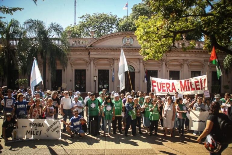 "Marchamos con los jubilados porque la solidaridad es nuestra forma de vida", dice referente del Movimiento Evita Misiones imagen-15