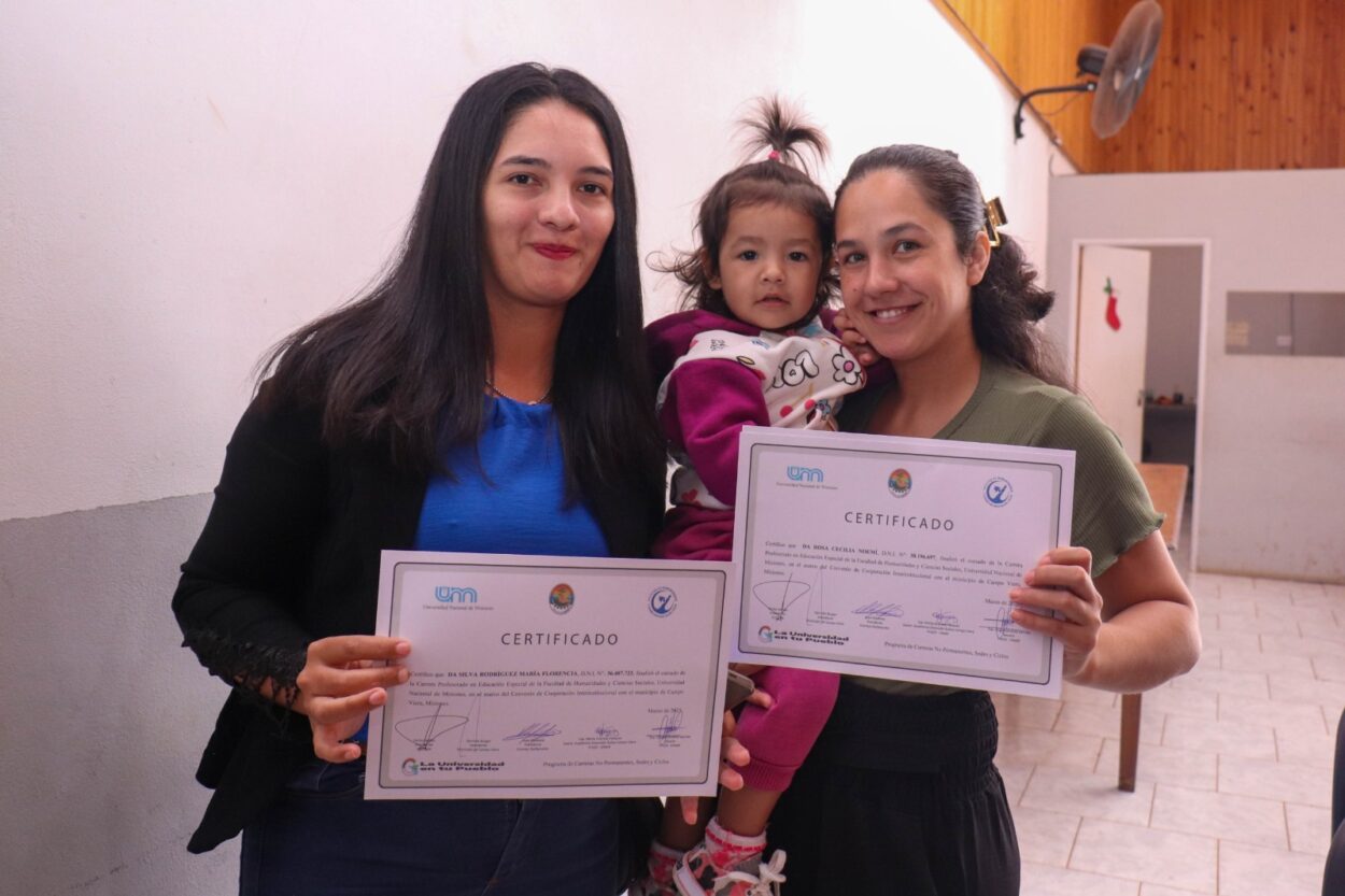 Con la sinergia entre Unam y Codeim, egresó la primera promoción del Profesorado en Educación Especial en Campo Viera imagen-12