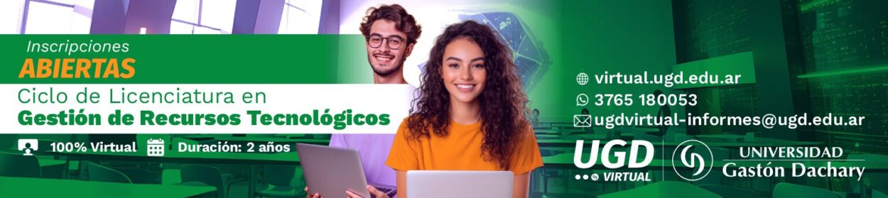 Ciclo de Licenciatura en Gestión de Recursos Tecnológicos: formación integral y 100% online, en la UGD imagen-4