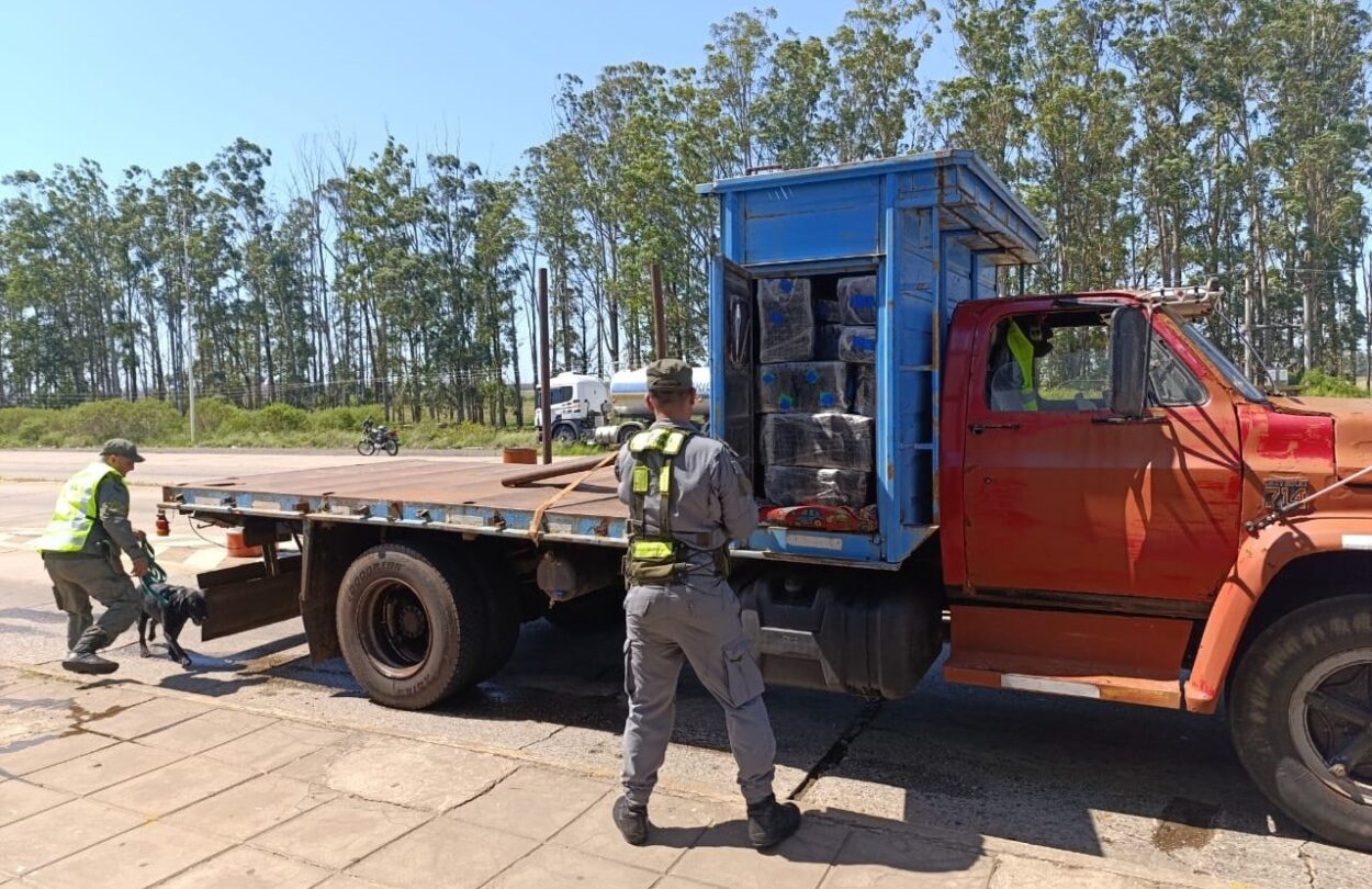 "Cucheta de Flores": secuestran en Corrientes una tonelada de marihuana que salió de San Vicente con destino a Zárate imagen-4