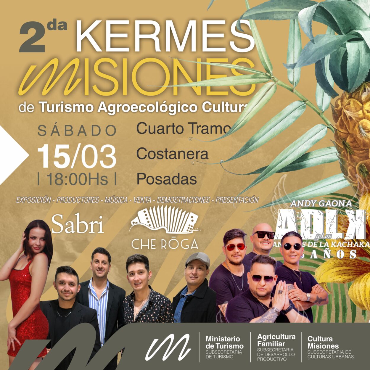 Segunda edición de la Kermes Misiones: Un encuentro de turismo agroecológico y cultura en Posadas imagen-2