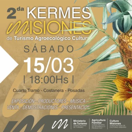 Invitan a la Kermés “Turismo Agroecológico Cultural” en Posadas imagen-12