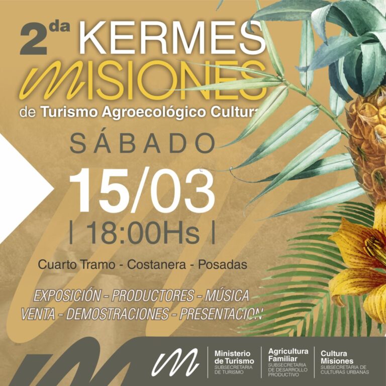 Invitan a la Kermés “Turismo Agroecológico Cultural” en Posadas imagen-29