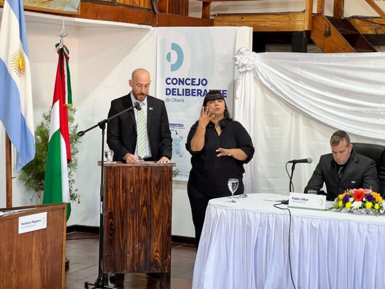 Oberá: Hassan habló de crecimiento y anunció nuevas obras en el inicio de sesiones del Concejo imagen-50