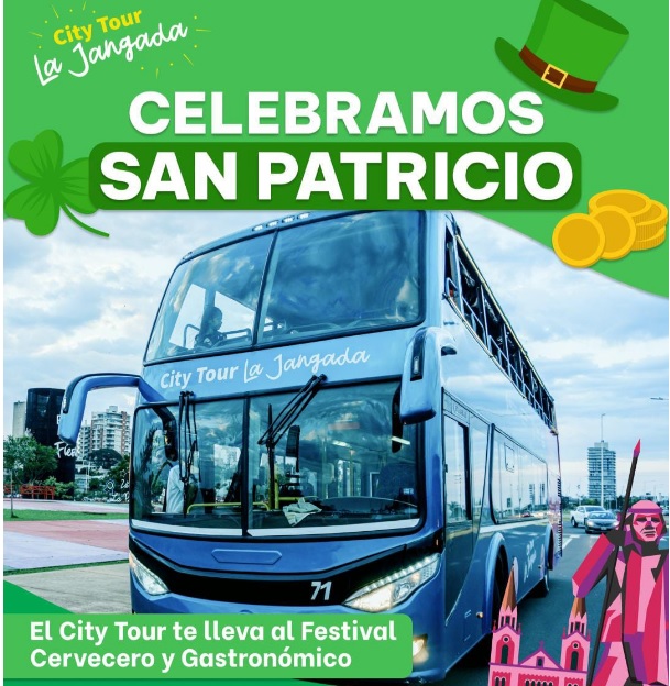 El city tour La Jangada invita a celebrar San Patricio imagen-9