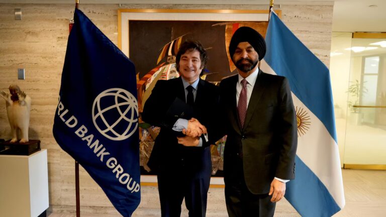 Milei recibirá al presidente del Banco Mundial, en plena negociación con el FMI para fortalecer reservas y abrir el cepo financiero imagen-47