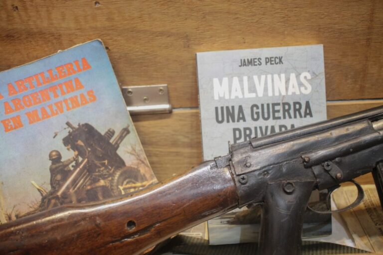 Muestra en la galería de la Legislatura para reconocer a los veteranos misioneros de Malvinas imagen-37