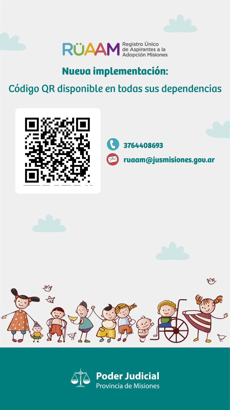 Registro Único de Aspirantes: Lanzan un Código QR para acceder a la página de Adopción imagen-2