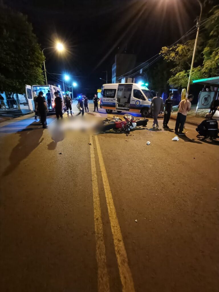 Una motociclista perdió la vida tras una colisión en Puerto Iguazú imagen-46