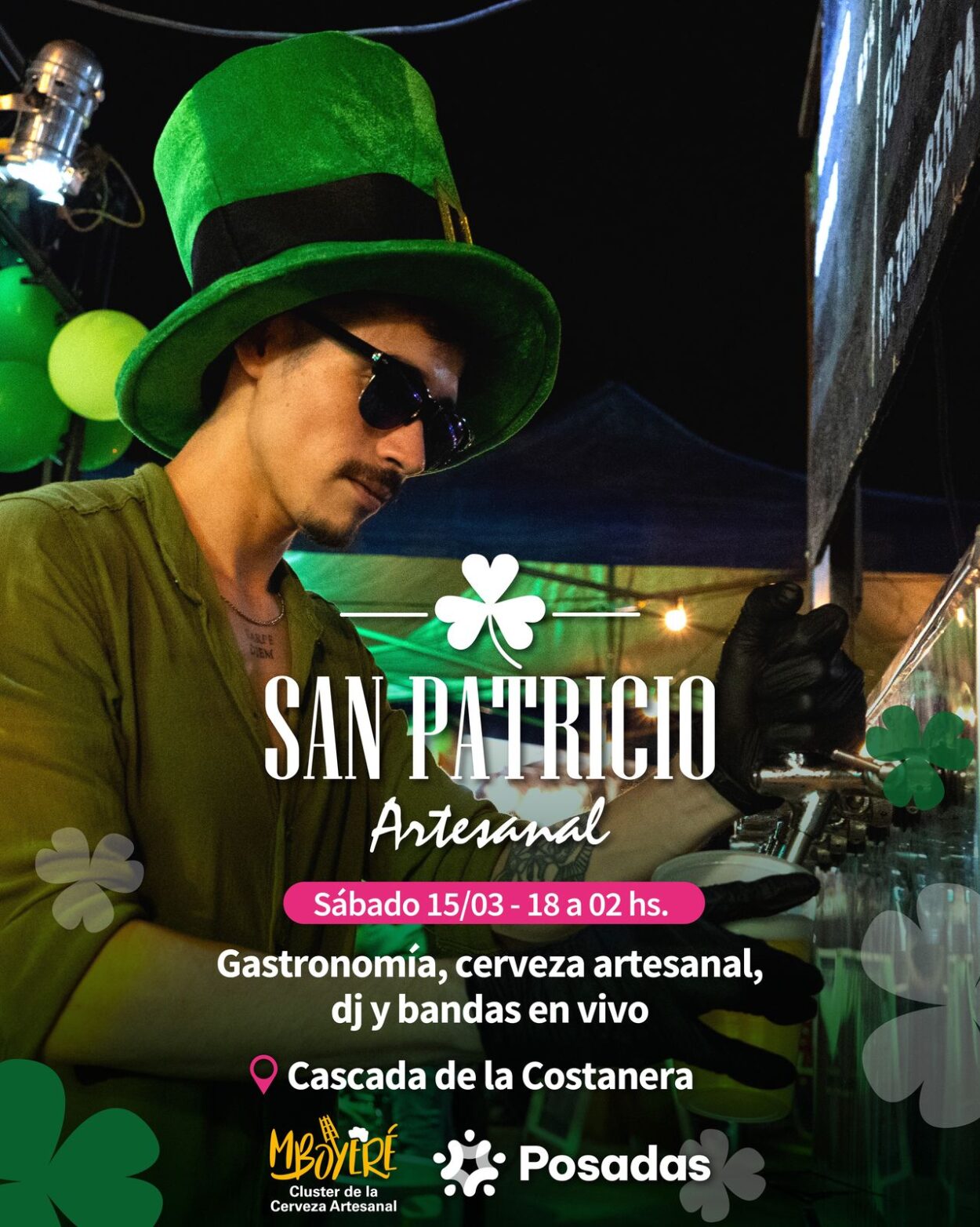 San Patricio vuelve este sábado con una fiesta imperdible a la Cascada imagen-8