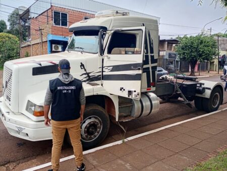 Caso de malversación de fondos en Chaco: un camión vinculado a la causa fue incautado por la Policía de Misiones imagen-7