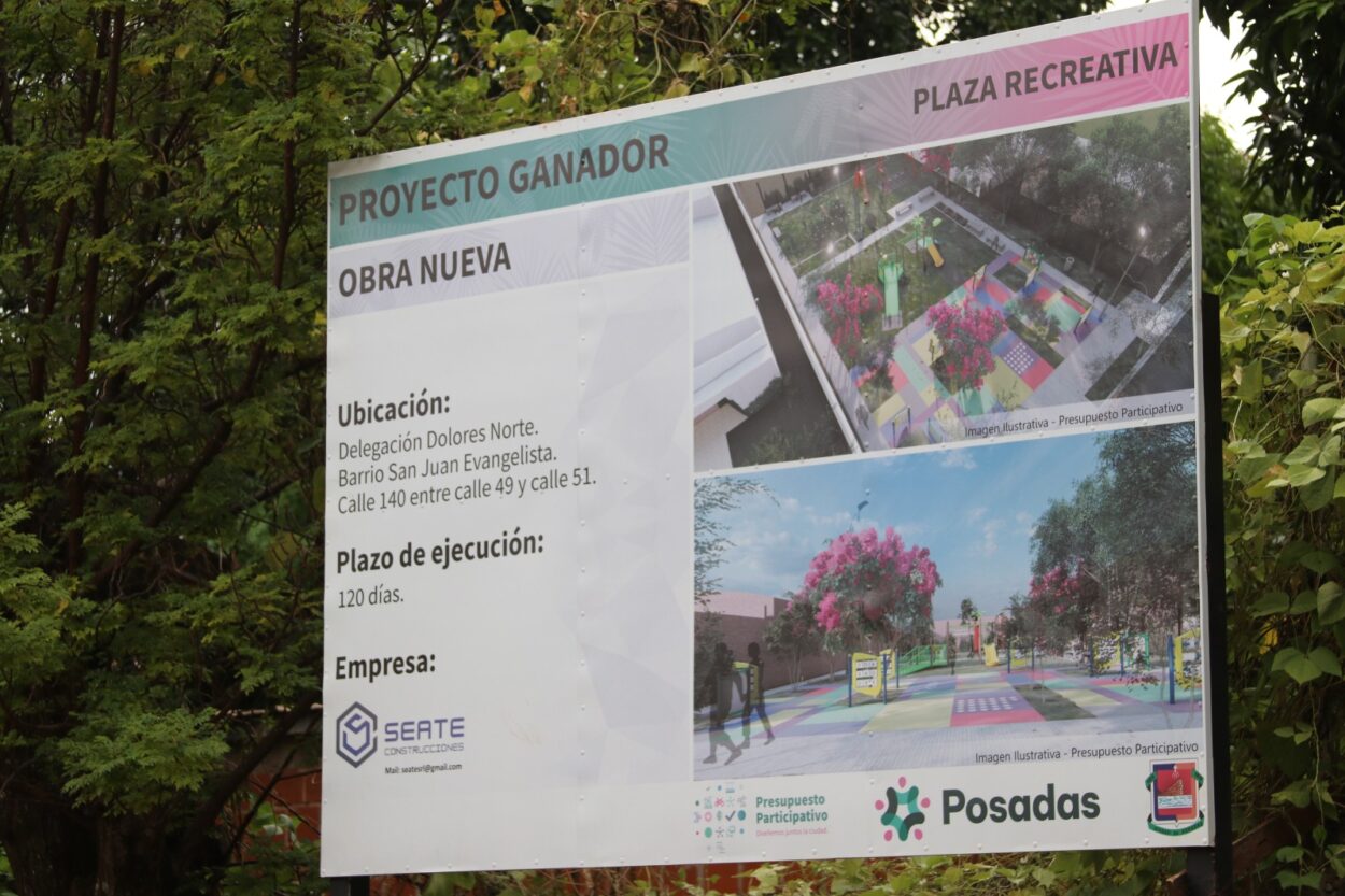 El intendente Stelatto acompañó la entrega de la nueva plaza a vecinos de San Juan Evangelista imagen-14