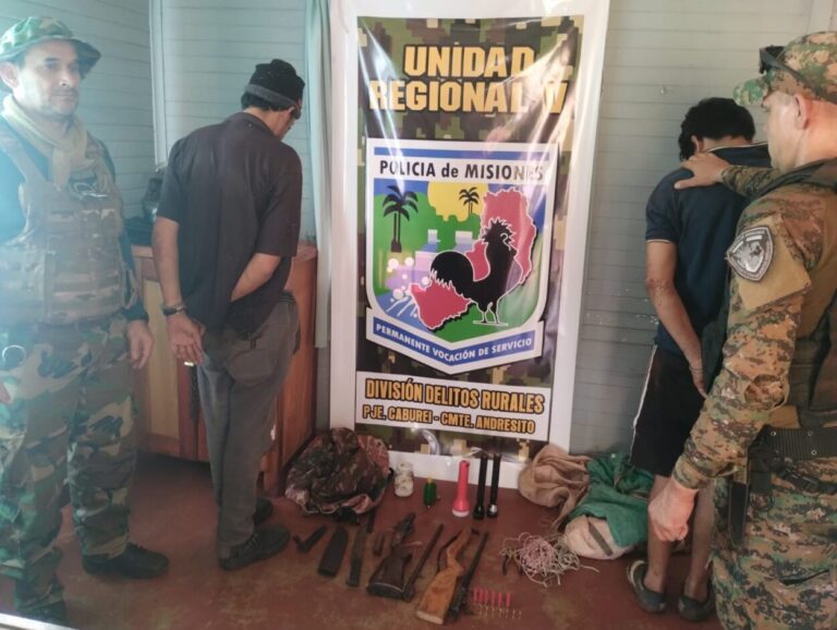 Control y fiscalización en la Reserva Cabure-í terminó con incautación de armas y acciones legales por ilícitos ambientales imagen-27